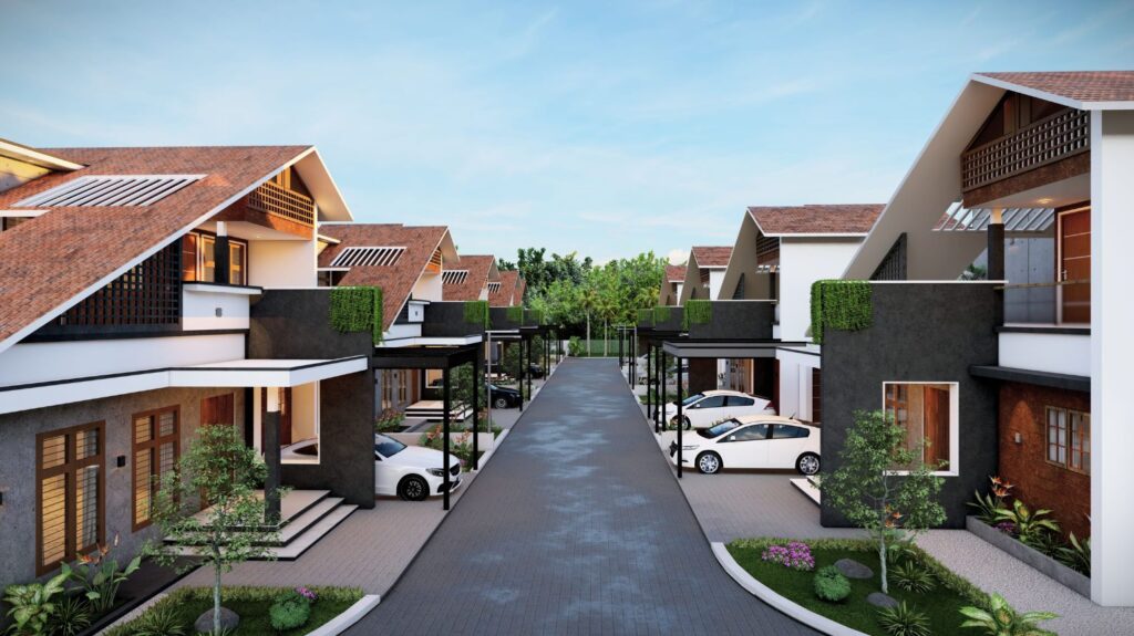 Eco friendly homes near shoranur by neamath group