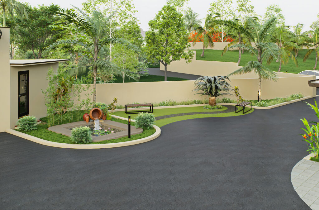 green surroundings12:55 PMClaude responded: Elegant patio living amidst lush greenery at Neamath SanskritiElegant patio living amidst lush greenery at Neamath Sanskriti