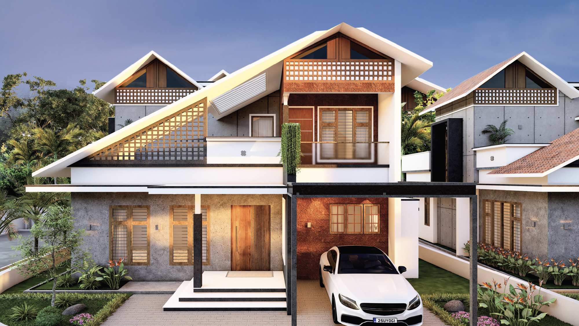 Modern premium houses for sale in Palakkad.