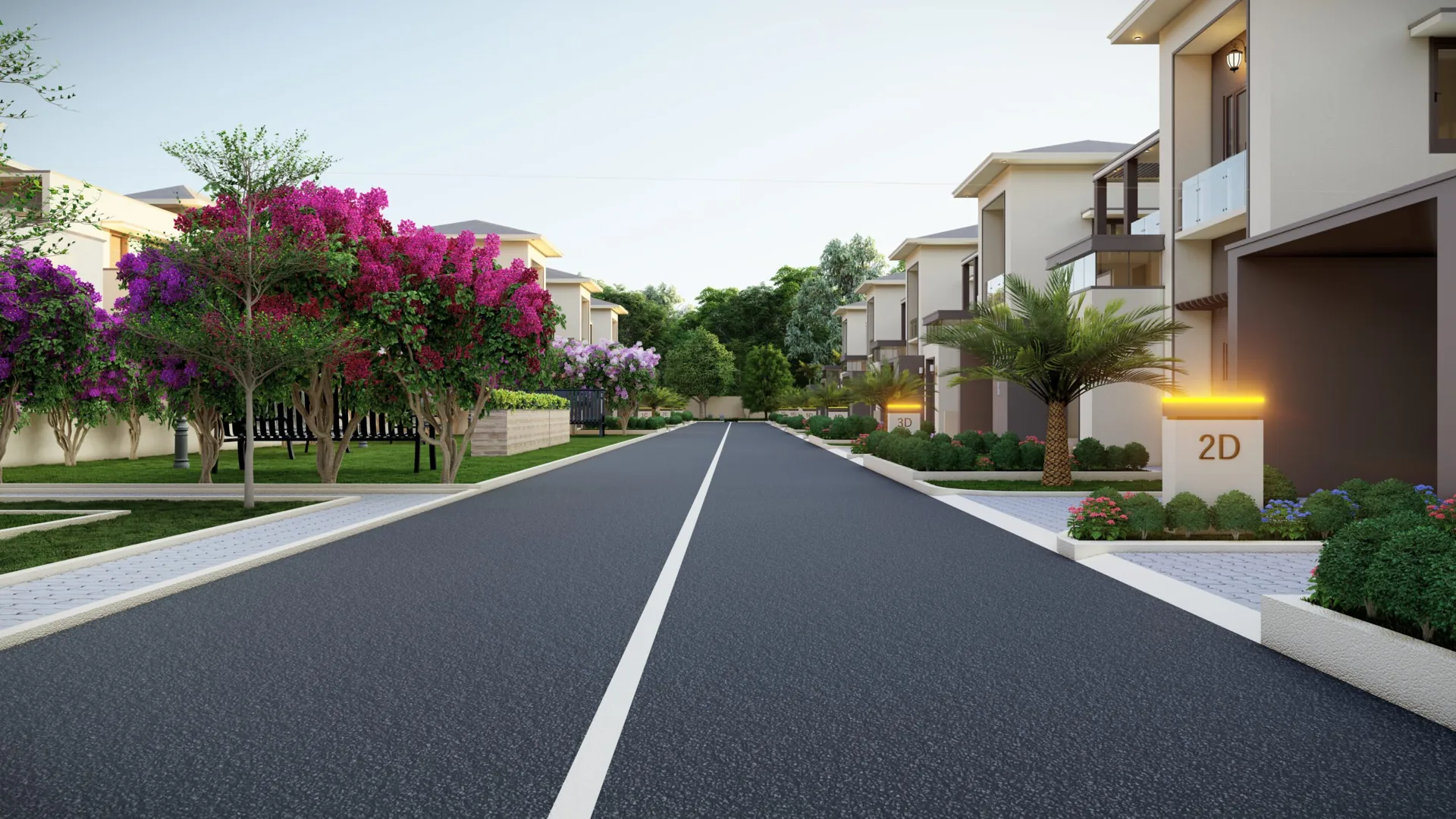 Green living and eco friendly villas at Palakkad